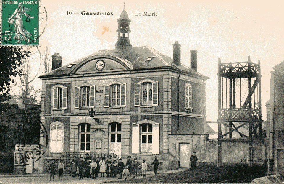 mairie-école de Gouvernes