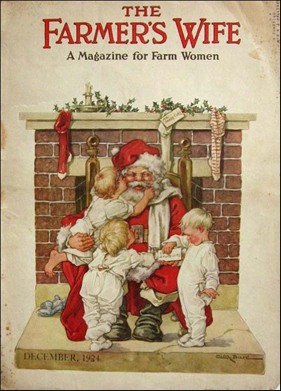 1924-12 Arrivée du Père Noël
