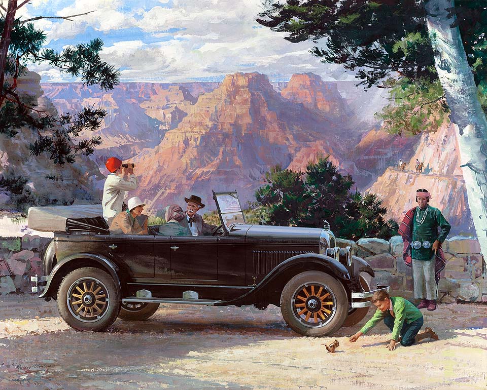 1924 Chrysler: The Open Road Invites Settlement