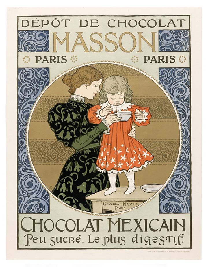 Chocolat Masson Chocolat mexicain 1898