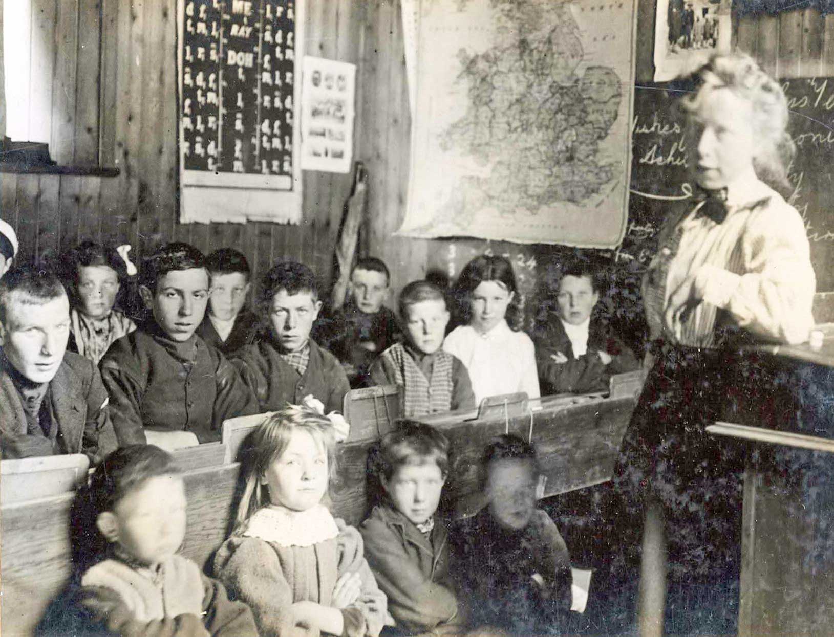 les écoliers de St-Kilda en 1927