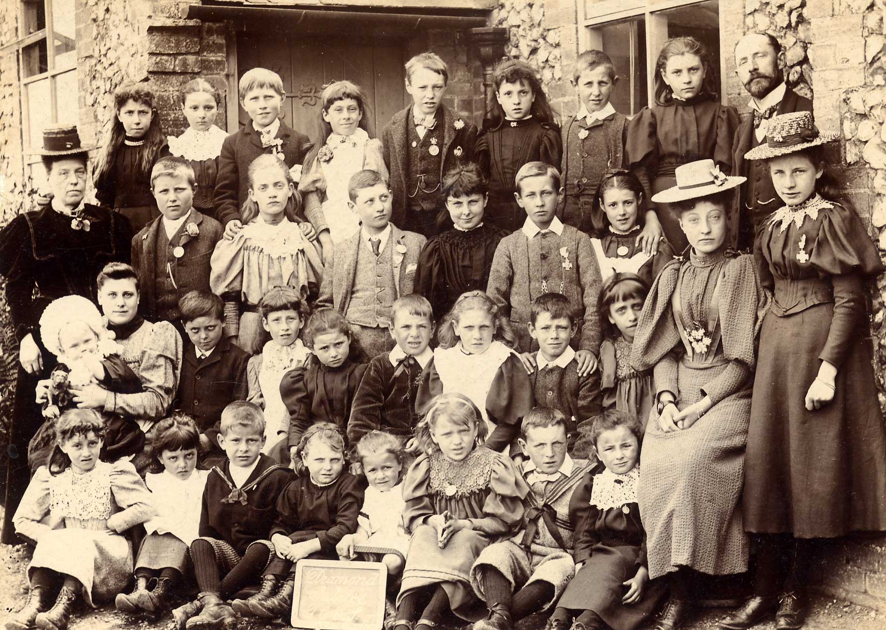 Groupe scolaire en 1897